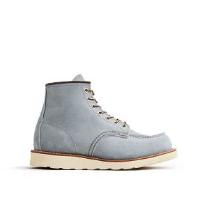Men's Classic Moc 6-Inch Boot in Blue Leather 8800 | Red